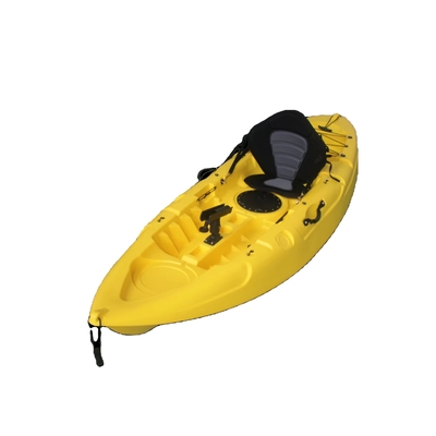 Yellow WOOWAVE 2.7M Plastic Racing Kayak Sit on Top for Adult Family Canoe/Kayak