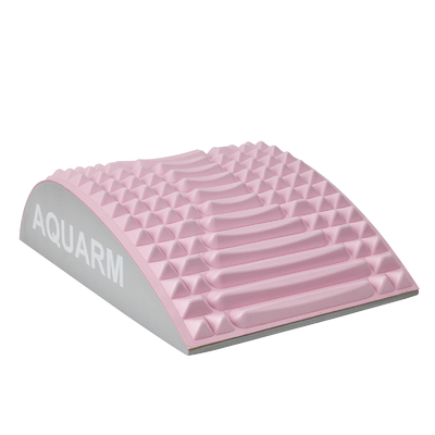 Multi-Functional Pink OEM Yoga Bolster Pillow for Lumbar Traction and Back Pain Relief