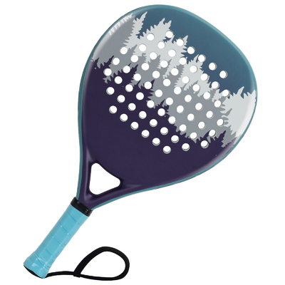 26cm Face Size WOOWAVE Carbon Fiber Custom EVA Memory Core Beach Padel Tennis Racket