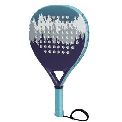 26cm Face Size WOOWAVE Carbon Fiber Custom EVA Memory Core Beach Padel Tennis Racket