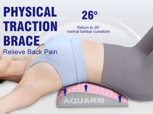 Revolutionize Your Back Health with Woowave Soft Foam Back Stretcher 9.6*11.7*3.5inch