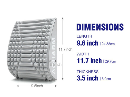 TPE Arch Lumbar Spine Lower Pillow Soft Stretcher for Relief of Back and Neck Pain