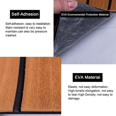 Modern Design Style Boat Flooring Customized Ultralight Non Slip EVA Foam Mat Sheet