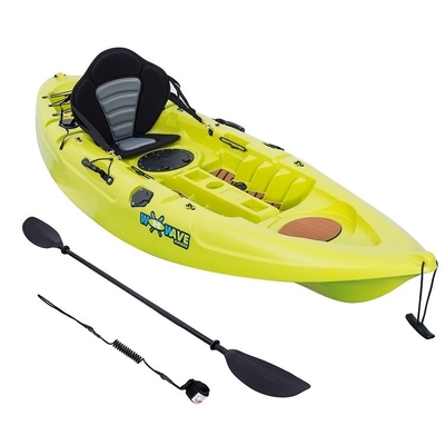 LLDPE Material Single Fishing Kayak for Family Entertainment Load Capacity 130kgs/287lbs