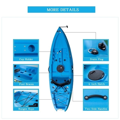 Kayak Pesca Canoe Kayak Canoe Boat Fishing Amusement Leisure with Standard Features