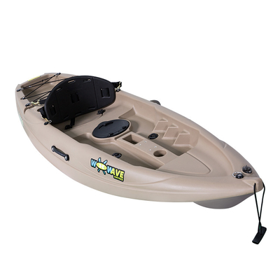 Rotomolded Fishing Kayak with Pedals and Bubble Film Plastic Bag Package NO Inflatable