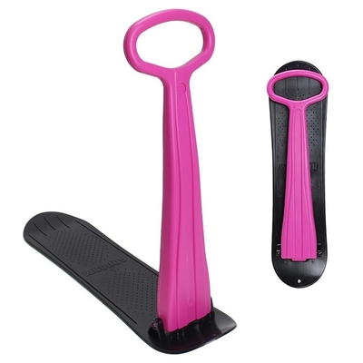 Children's Kick Snowboard Scooter with Foldable Design and Plastic Material