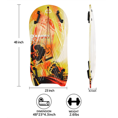 Experience the Joy of Snow with Woowave Lightweight PE Core Foam Sled Kids Snowboard