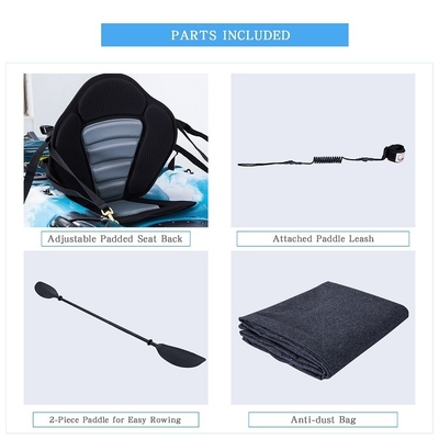 WOOWAVE 2.7M Professional OEM/ODM Kayak Single Person Canoe Kayak with Package Details