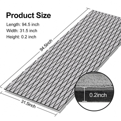 Yacht Boat Decking Faux Teak Sheet Marine Mat made of EVA Foam with 6mm Thickness