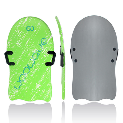 3&quot; Woowave Durable Green Adult Snow Ski Sled Best Foam Snow Sleds for Kids and Adult 1&quot; Board Thickness