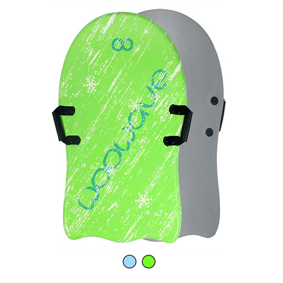 3&quot; Woowave Durable Green Adult Snow Ski Sled Best Foam Snow Sleds for Kids and Adult 1&quot; Board Thickness