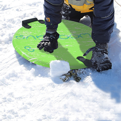Round 21'' Snow Scooter for Kids Customized Winter Sports Sledding EVA Foam Sleds
