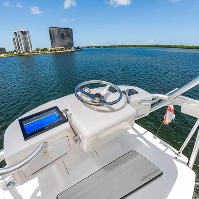 Grey Custom EVA Self-Adhesive Flooring Boat Deacking Sheet Deck Mats for Boat L 36in*W 16in*H13mm