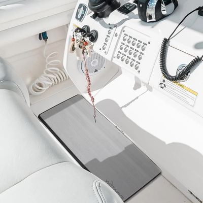 Grey Custom EVA Self-Adhesive Flooring Boat Deacking Sheet Deck Mats for Boat L 36in*W 16in*H13mm