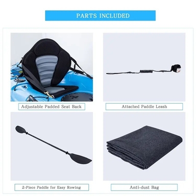 Single LLDPE Plastic Kayak Fishing Canoe Paddle Ocean Kayak for Unmatched Performance