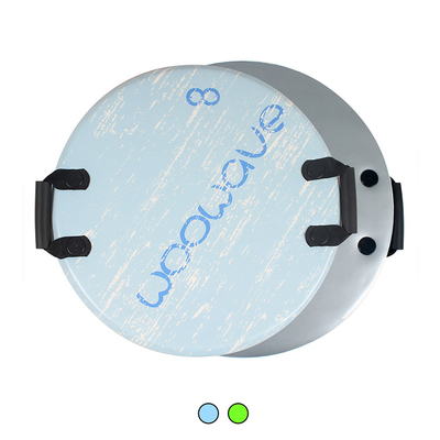 Green PE Foam Core 21inch Round Snowboard for Child in Winter Outdoor Activities