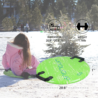 Experience the Thrill of Winter with Our 21inch Round Snowboard Sled