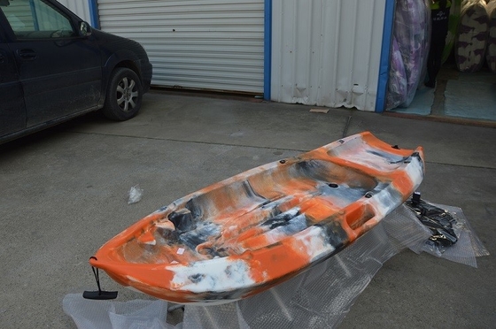 Yellow or Customized Woowave Camouflage Kayak for Family Fishing and Kids Canoes