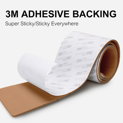 Customised EVA Measuring Mat with 3mm Thickness and Adhesive Foam Sticker 48inch*4inch