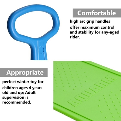 Woowave Outdoor Fold-up Snowboard Foldable Ski for Winter Adventures on Grass and Snow