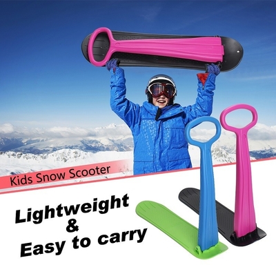 Child Snow Scooter Sledge Snow Sleds Plastic Ski Scooter Item Size 36*32*10inch