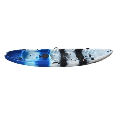 NO Inflatable Double Seat Sit On Top Paddle Fishing Canoe Kayak Rowing Boats at Woowave