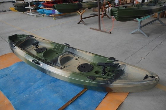 NO Inflatable Double Seat Sit On Top Paddle Fishing Canoe Kayak Rowing Boats at Woowave