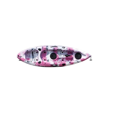 1 Person Sit on Top Kayak 2.7m Length LLDPE/HDPE Material Ideal for Fishing