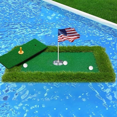 Kids and Adults Water Play Game Sets with Logo Laser Printing Floating Golf Green