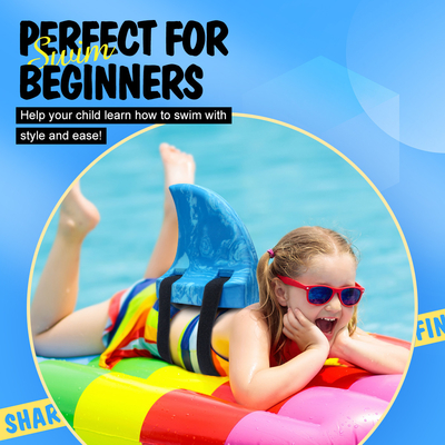 WOOWAVE Swim SharkFins Floating Kids Water Play Shark Fin for Kids Swimming Training