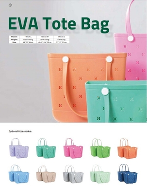 EVA Handbag Tote Bogg Bag for Beach Woowave Manufacture Custom Durable