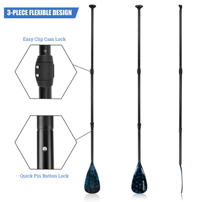 Effortless Paddling on Lakes Rivers Inflatable Stand Up Paddle Surf with Nylon Blade