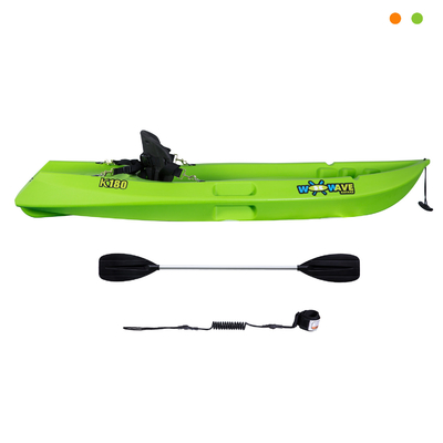 Sit on Top Kayak Canoe Fishing Kayak for Kids 60kgs/132lbs Load Capacity