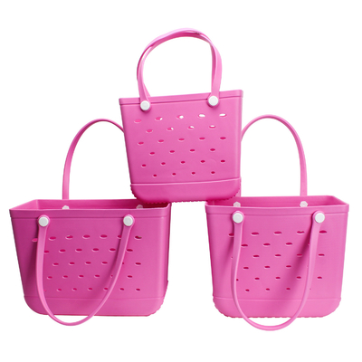 Beach Handbag Must-Have WOOWAVE Waterproof EVA Tote with Rubber Foam and Silicone Material