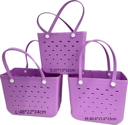 Beach Handbag Must-Have WOOWAVE Waterproof EVA Tote with Rubber Foam and Silicone Material
