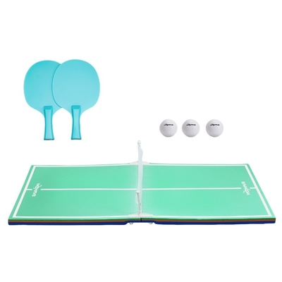 OEM Logo 2024 Water Play Game Set Float EVA Pingpong Tables Tennis for Outdoor Pool Fun