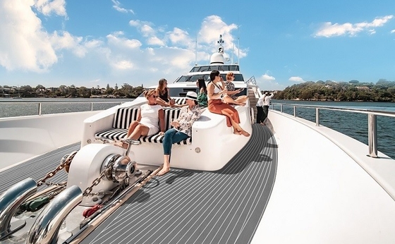 Grey Custom EVA Foam Mat Sheet for Yacht Decking Marine Floor Deck Pad Boat Decking