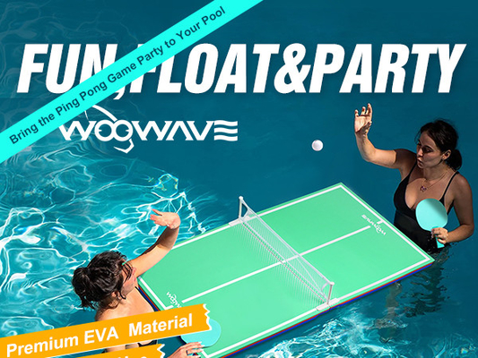 EVA Floating Table Tennis Set for Pool Beach Water Party Sport Game Moveable Style
