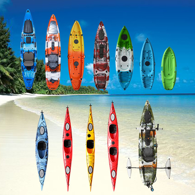 Plastic Sit On Kayak for Sea Fishing NO Inflatable 270*78*40cm Easy to Transport