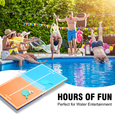 Color EVA Soft Surface Float Pingpong Table for Water Play Games Net Weight kg 3