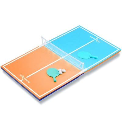 Swimming Pool Party Game Set Foldable Floating Pingpong Table and Paddle diameter 1.57inch