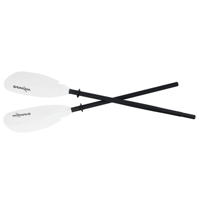 Lightweight Aluminum Kayak Paddle WOOWAVE 2-Piece Oar for Smooth Paddling