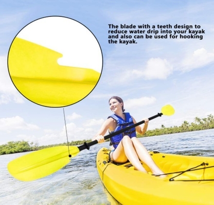 Silk Logo Lightweight 2 Piece Carbon Fiber Paddle for Lakes Rivers Woowave Adjustable