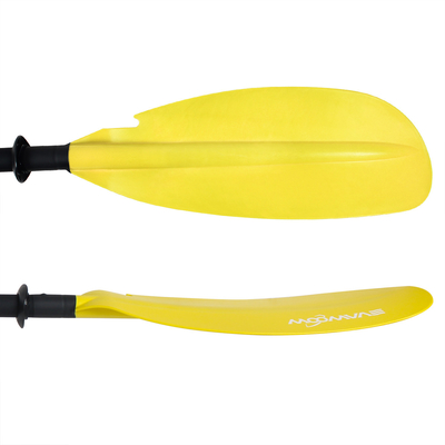 Silk Logo Lightweight 2 Piece Carbon Fiber Paddle for Lakes Rivers Woowave Adjustable