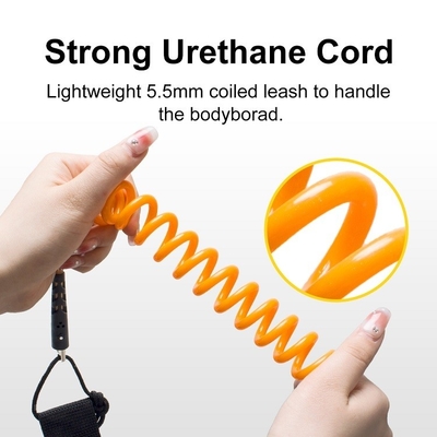 1.3-1.4m Length Surf Leash Unisex Applicable People OEM Surfboard Leash