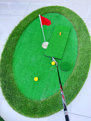 Experience Realistic Putting at Home with Woowave Outdoor Float Putting Mat Cages Mats