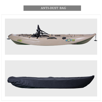 130kgs/287lbs Load Capacity WOOWAVE Canoe Kayak Sail Perfect for Lakes Rivers Excitement