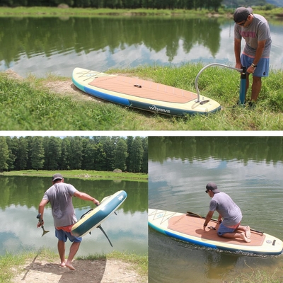 Elevate Your Paddle Boarding Experience with Our Custom EVA Foam and Fiberglass Board