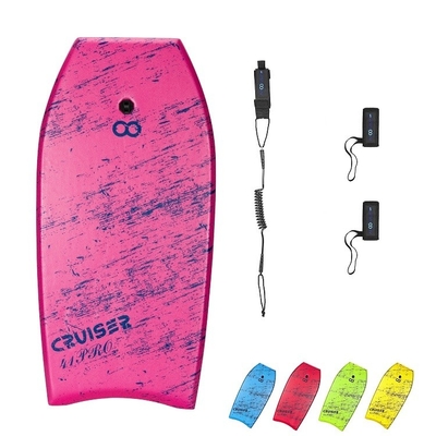 End Roller Print Bodyboard Super Light Surfboard Paddle Board with 1.96 Inch Thickness